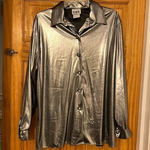 Vintage Silver Shirt 🕺